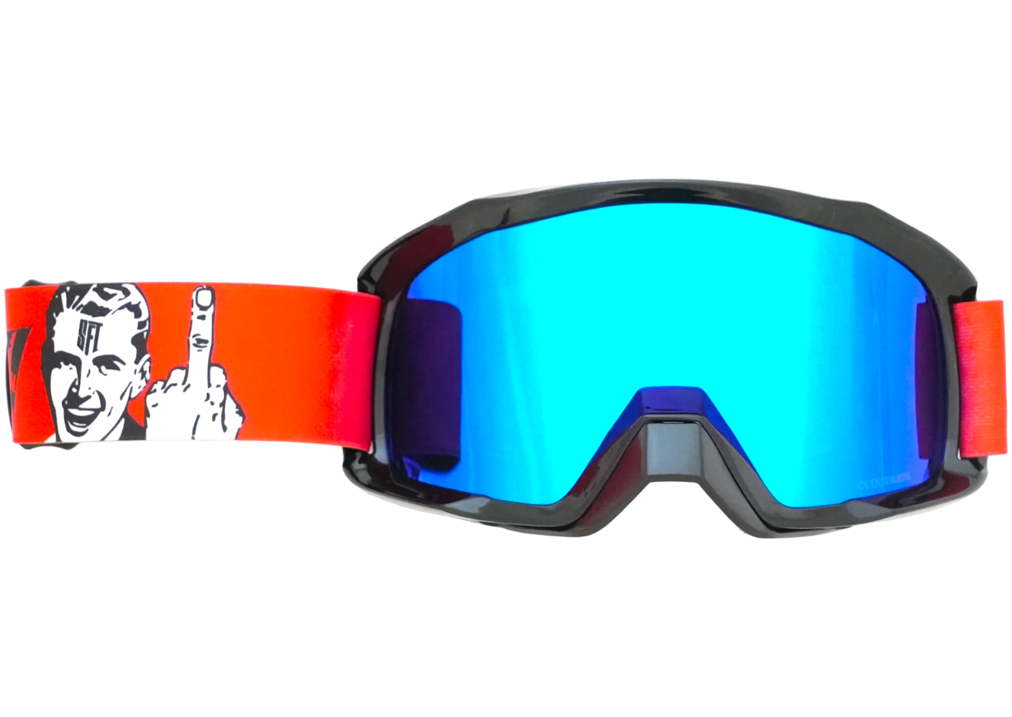 Mesh Fuck It Red Goggles - Image 4