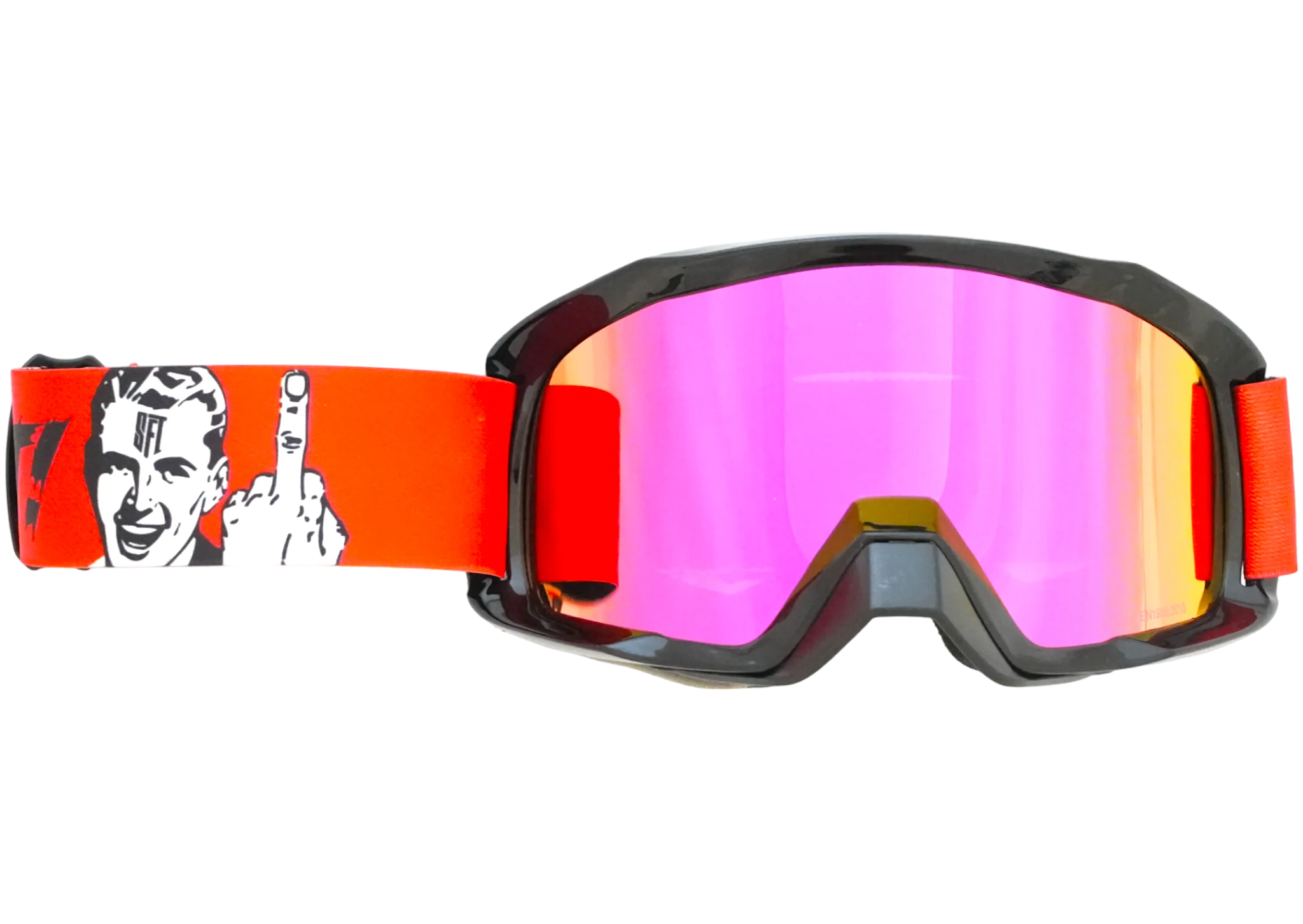 Mesh Fuck It Red Goggles - Image 5