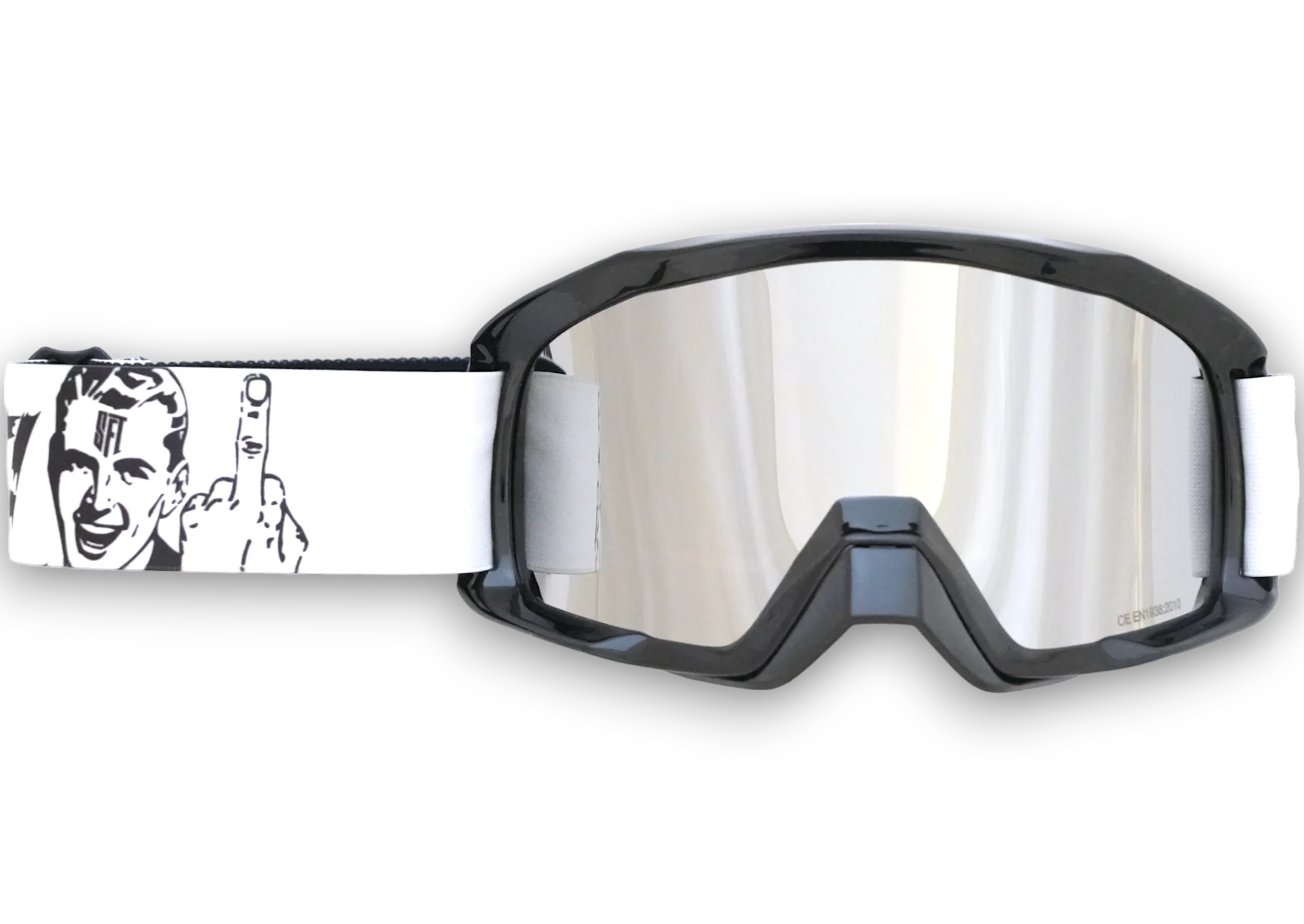 Mesh Fuck It White Goggles - Image 5