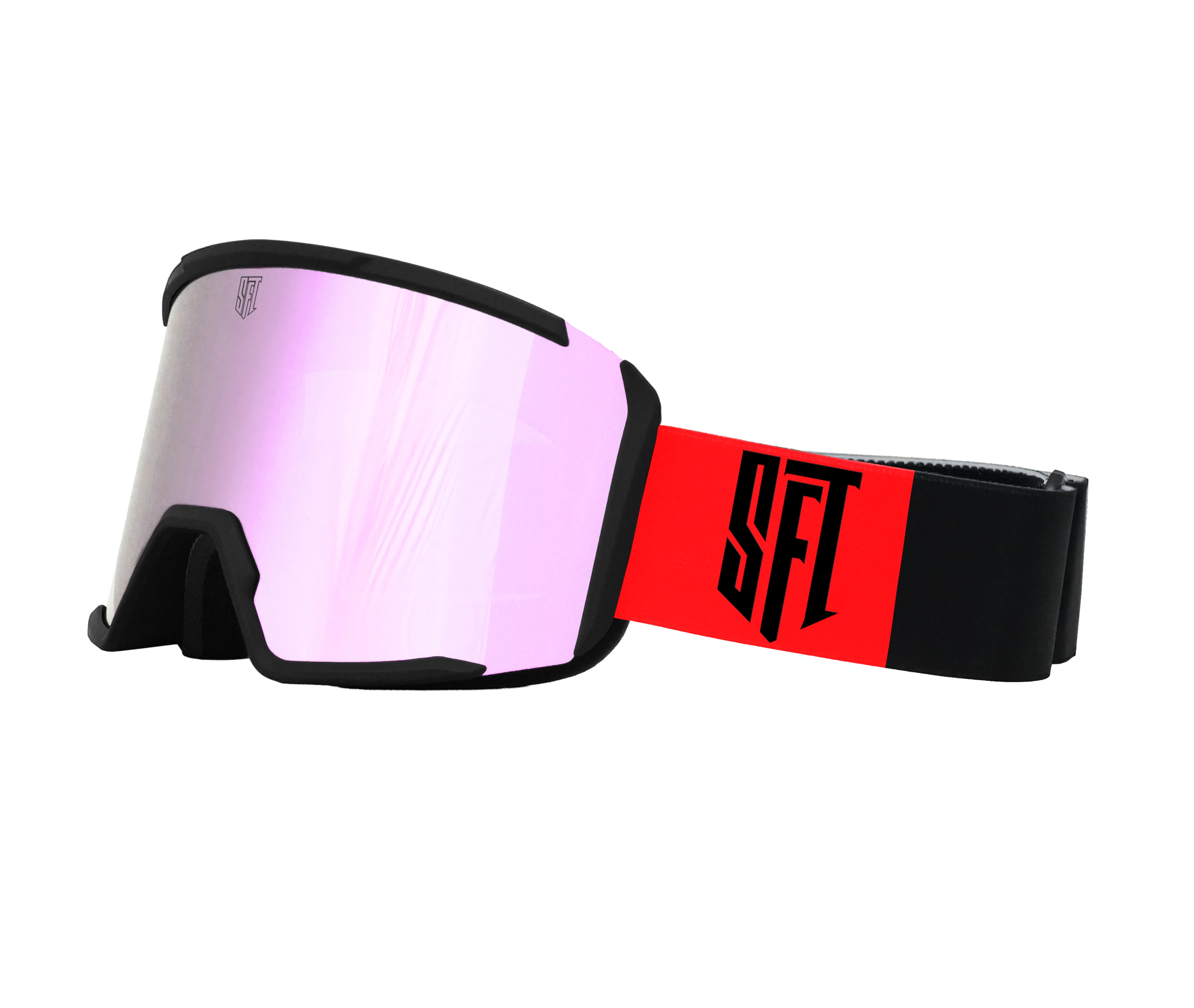 Pure Black Red Goggles - Image 10