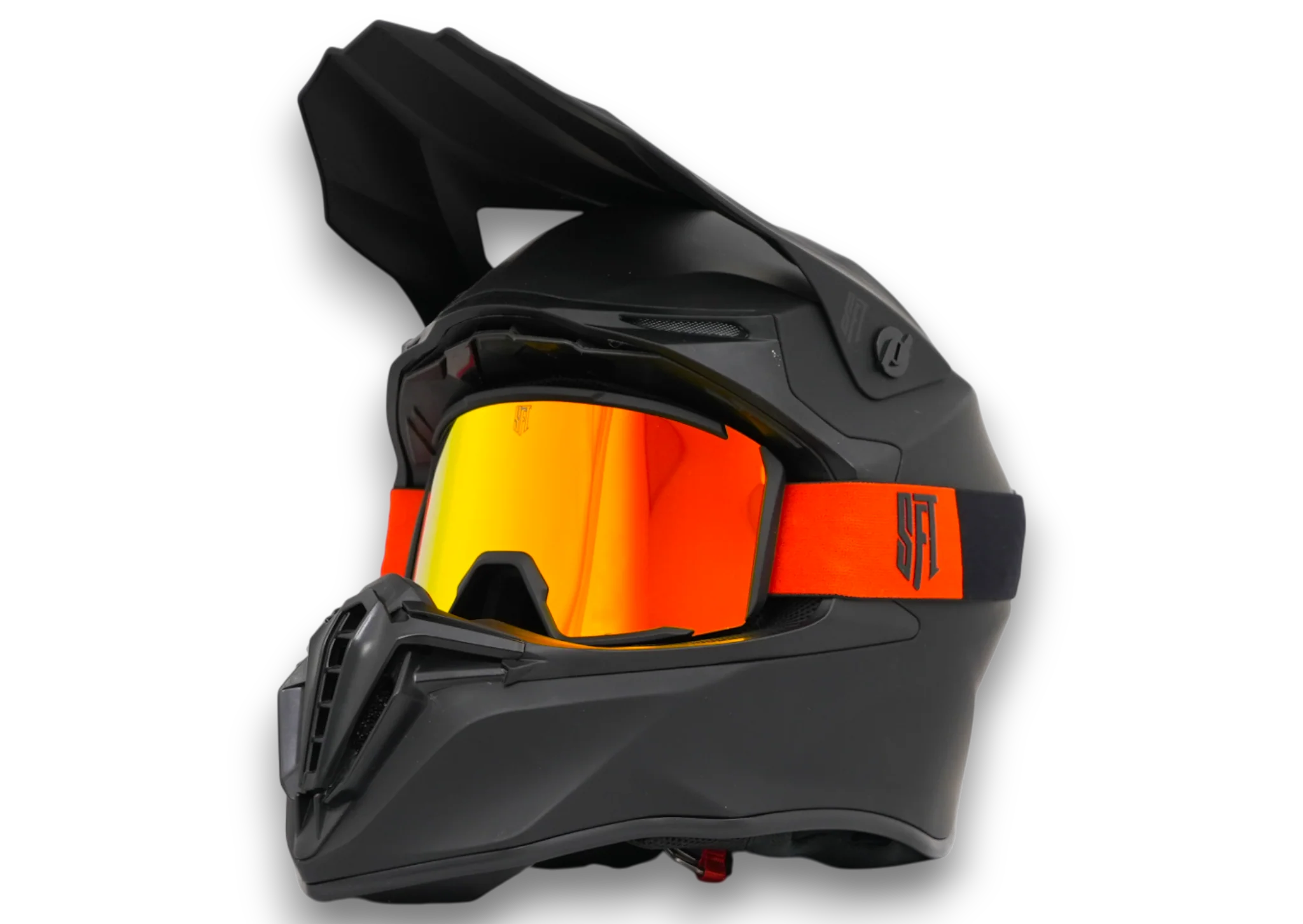Pure Black Red Goggles - Image 2