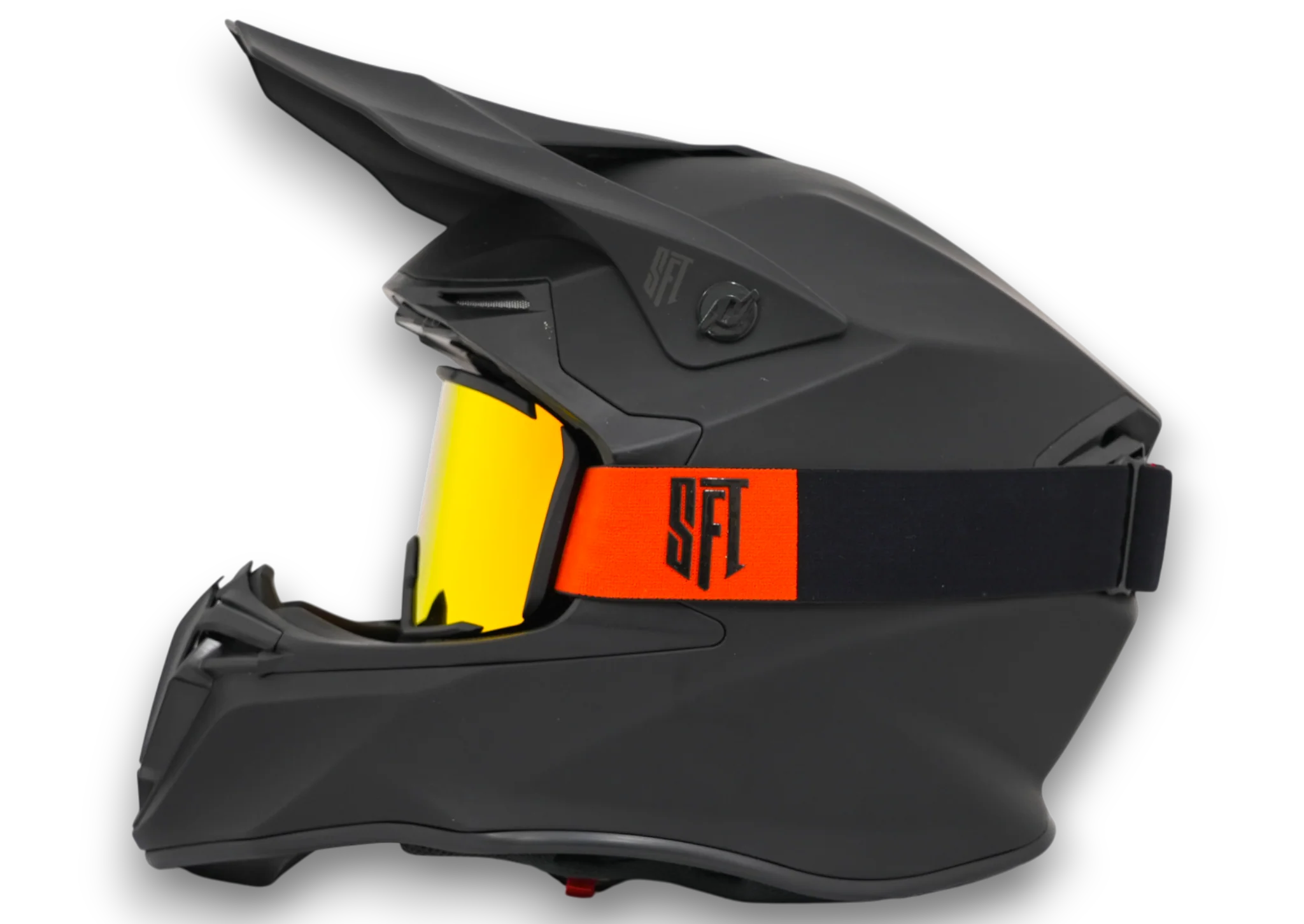 Pure Black Red Goggles - Image 3