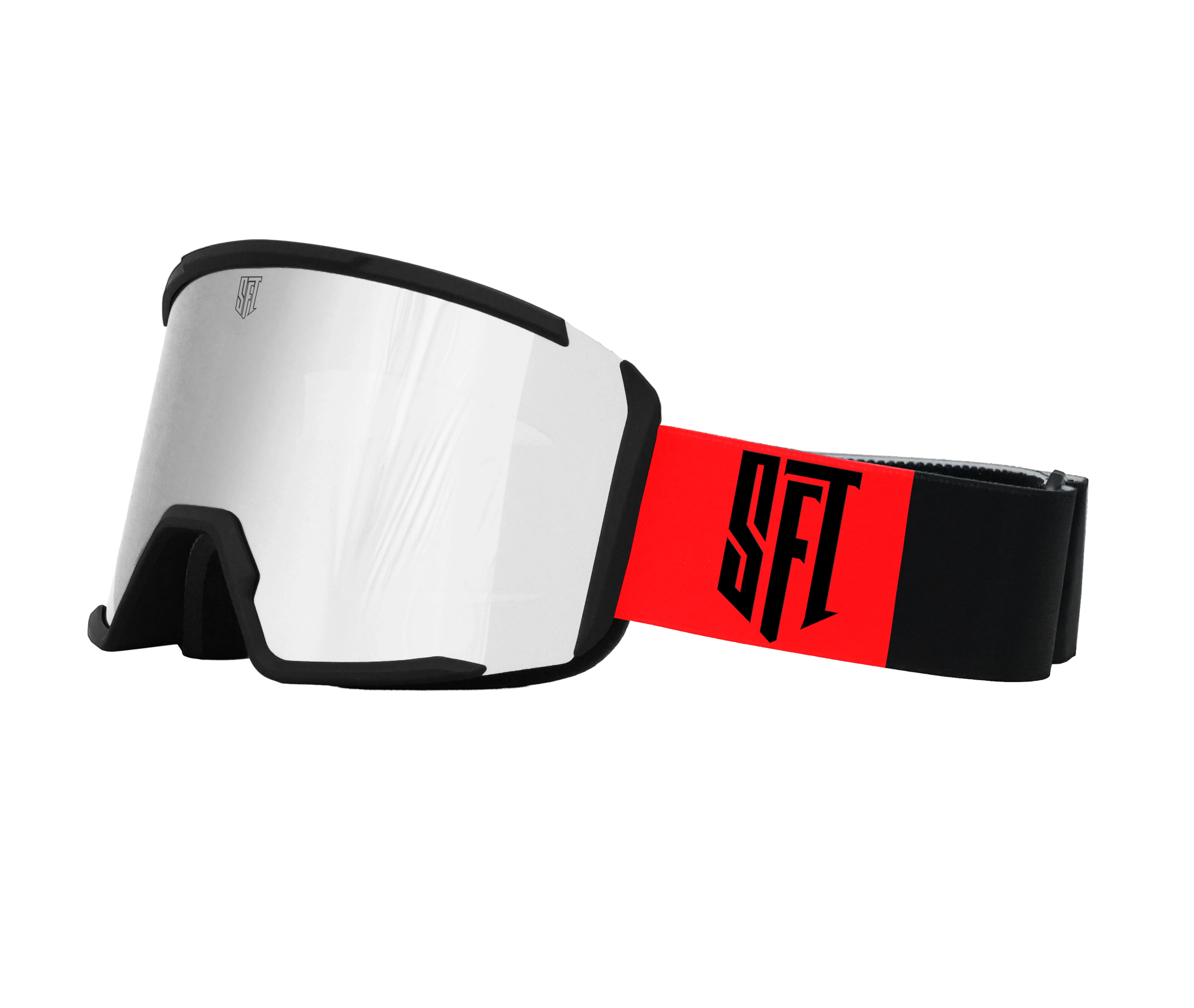 Pure Black Red Goggles - Image 9