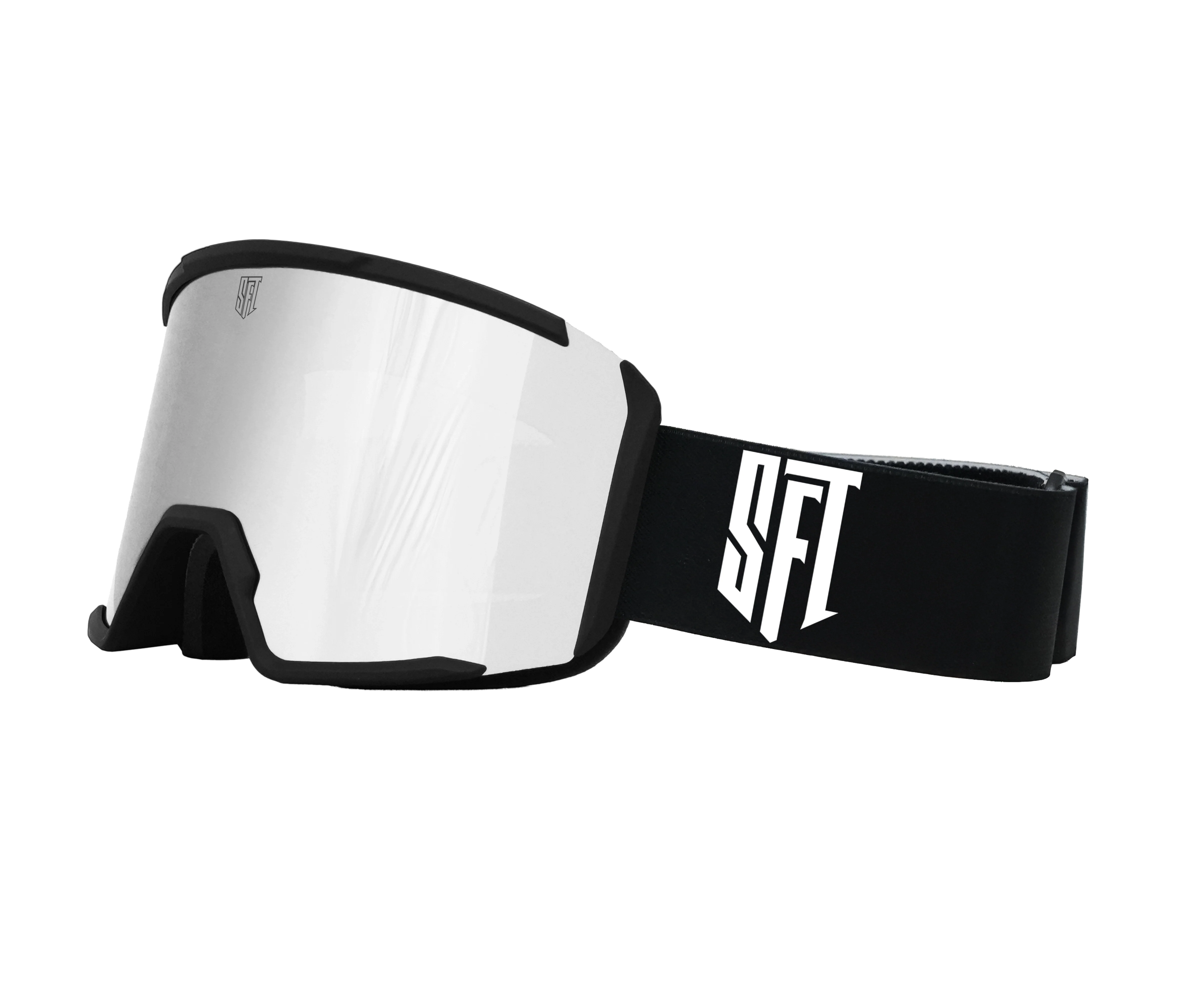 Pure Black White SFT Goggle - Image 10