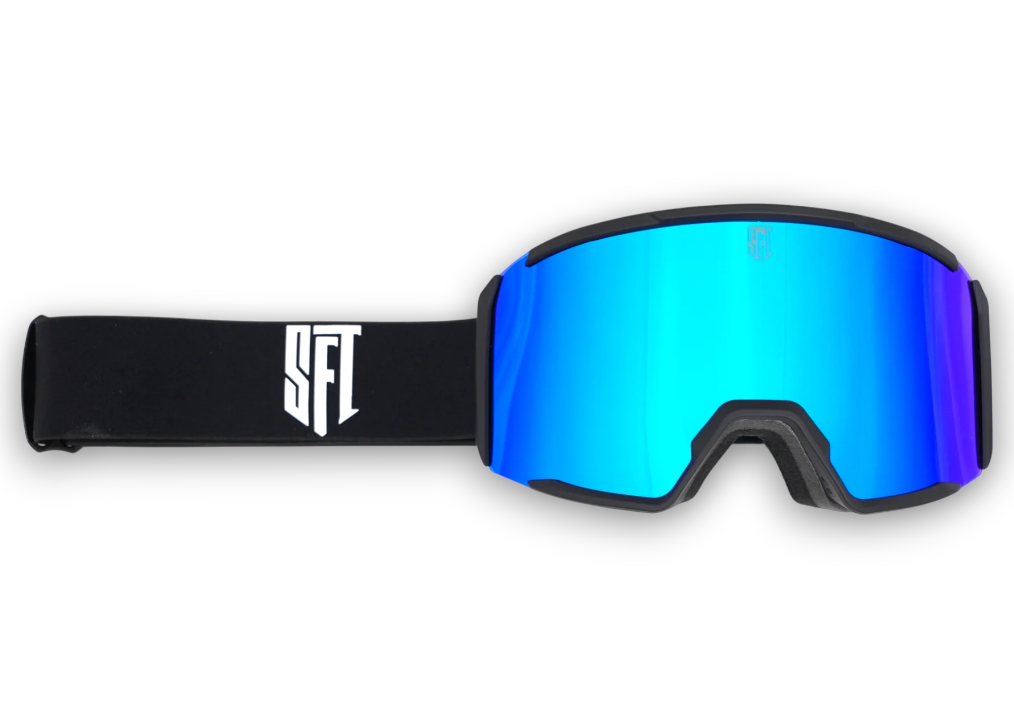 Pure Black White SFT Goggle - Image 4