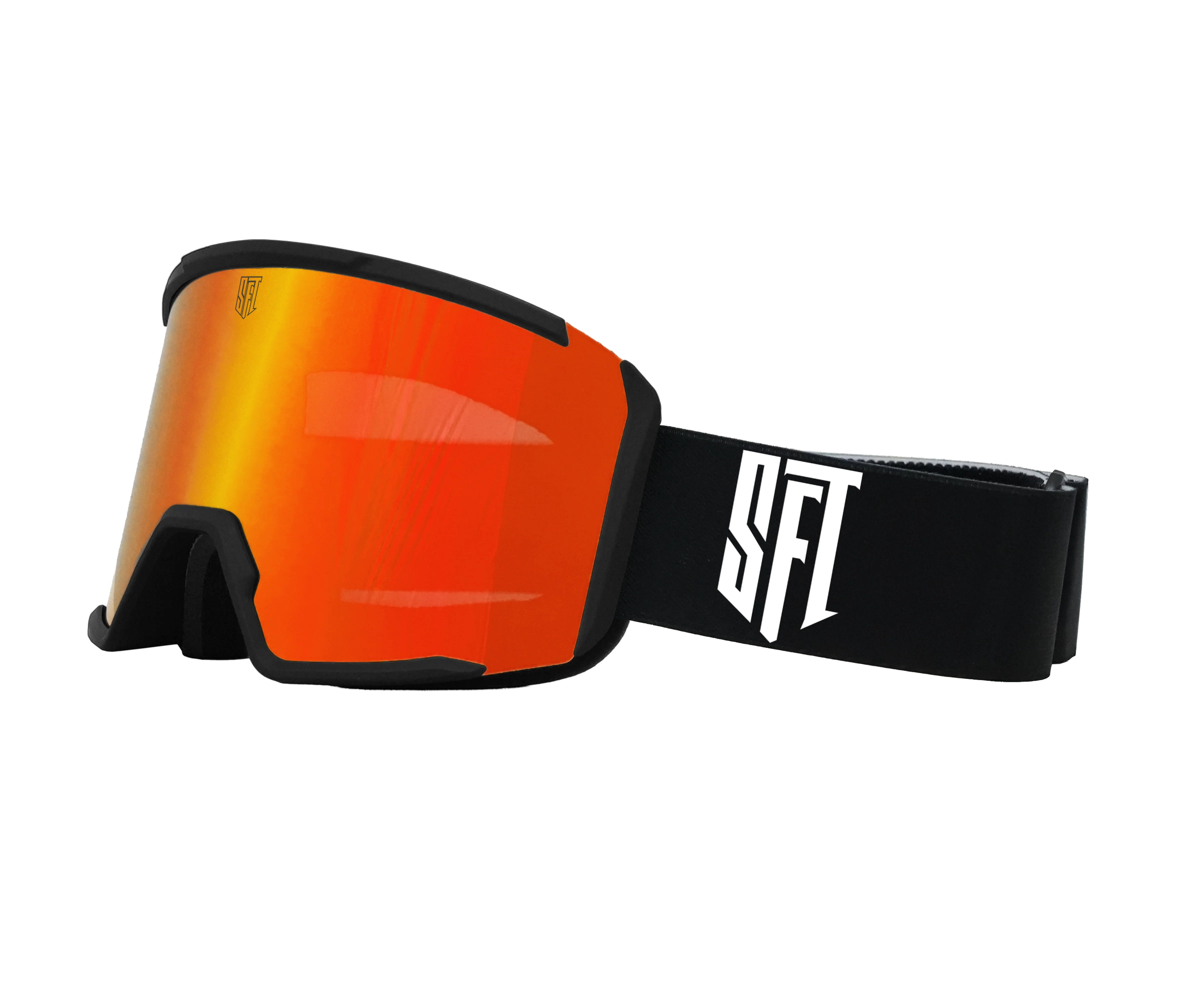 Pure Black White SFT Goggle - Image 7