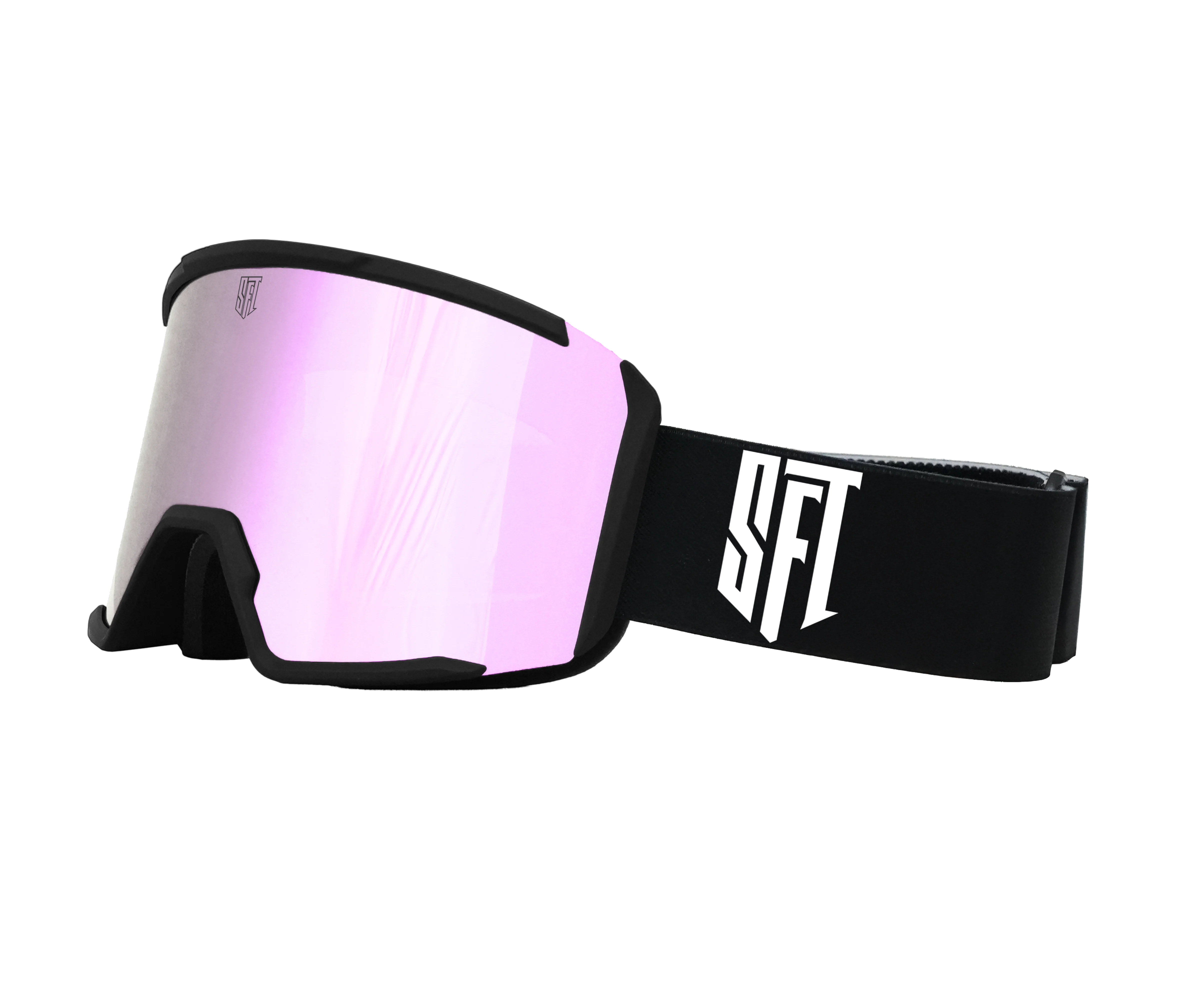 Pure Black White SFT Goggle - Image 8