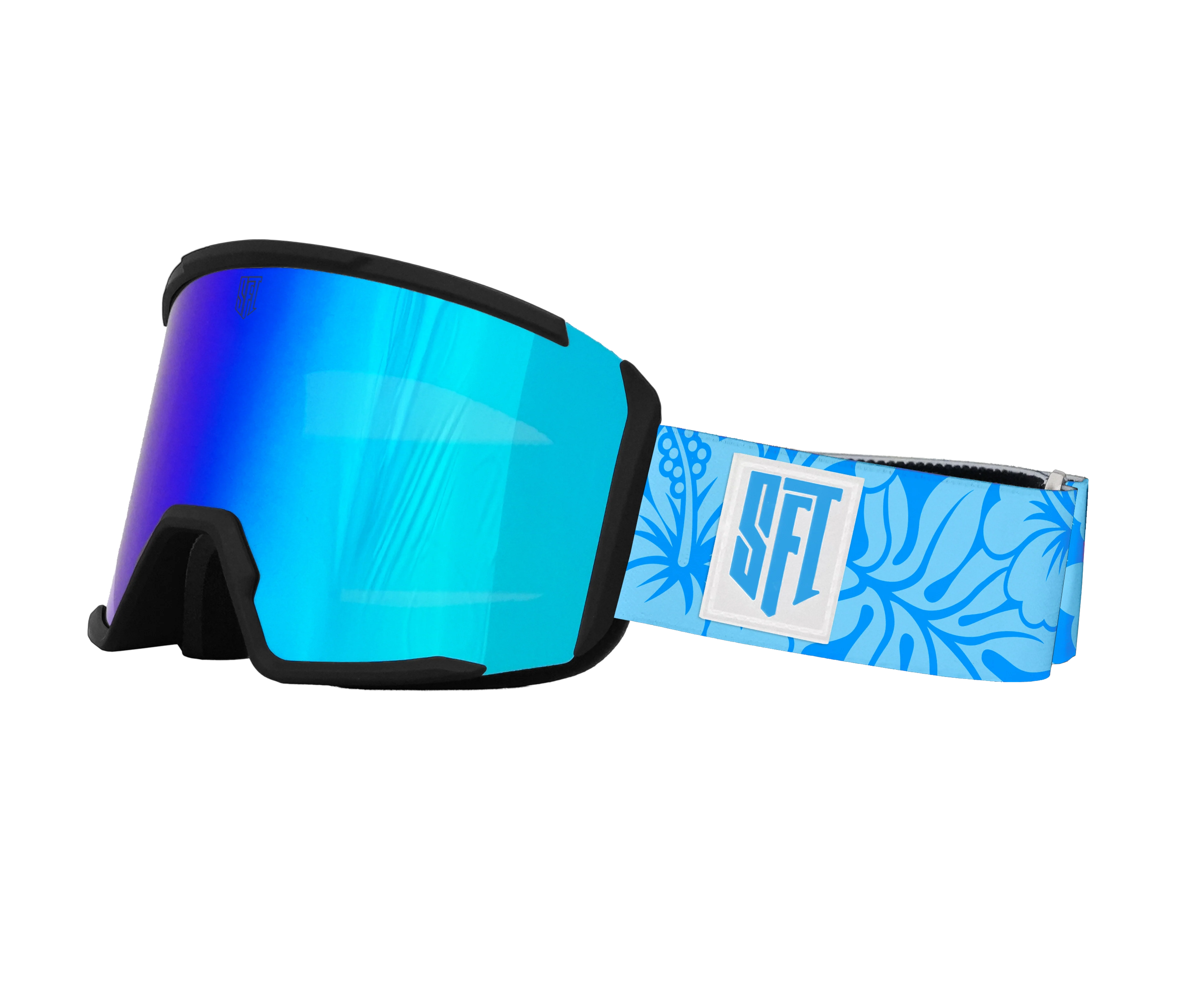 Pure Flower Blue Goggles