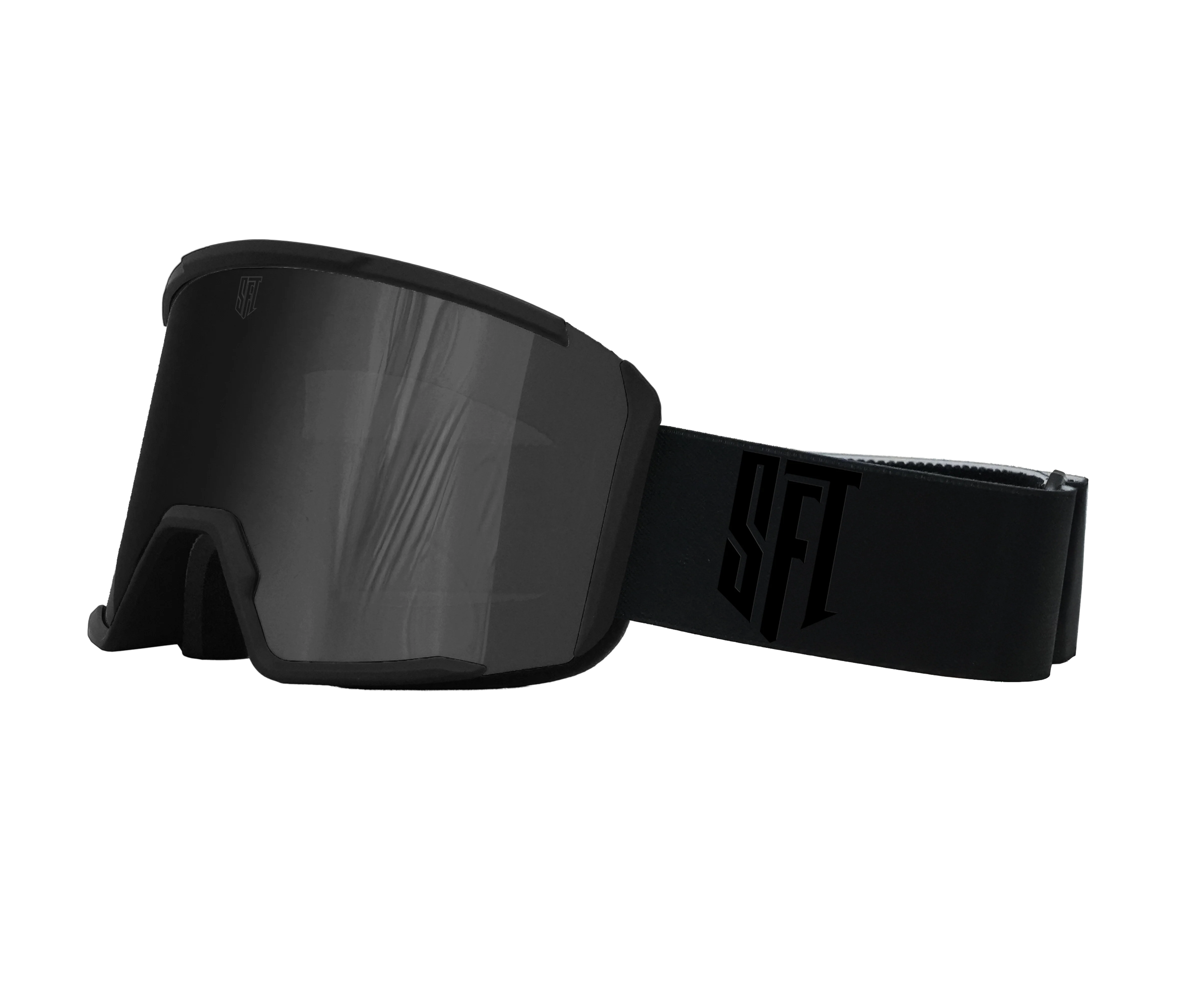 Pure Full Black Goggles