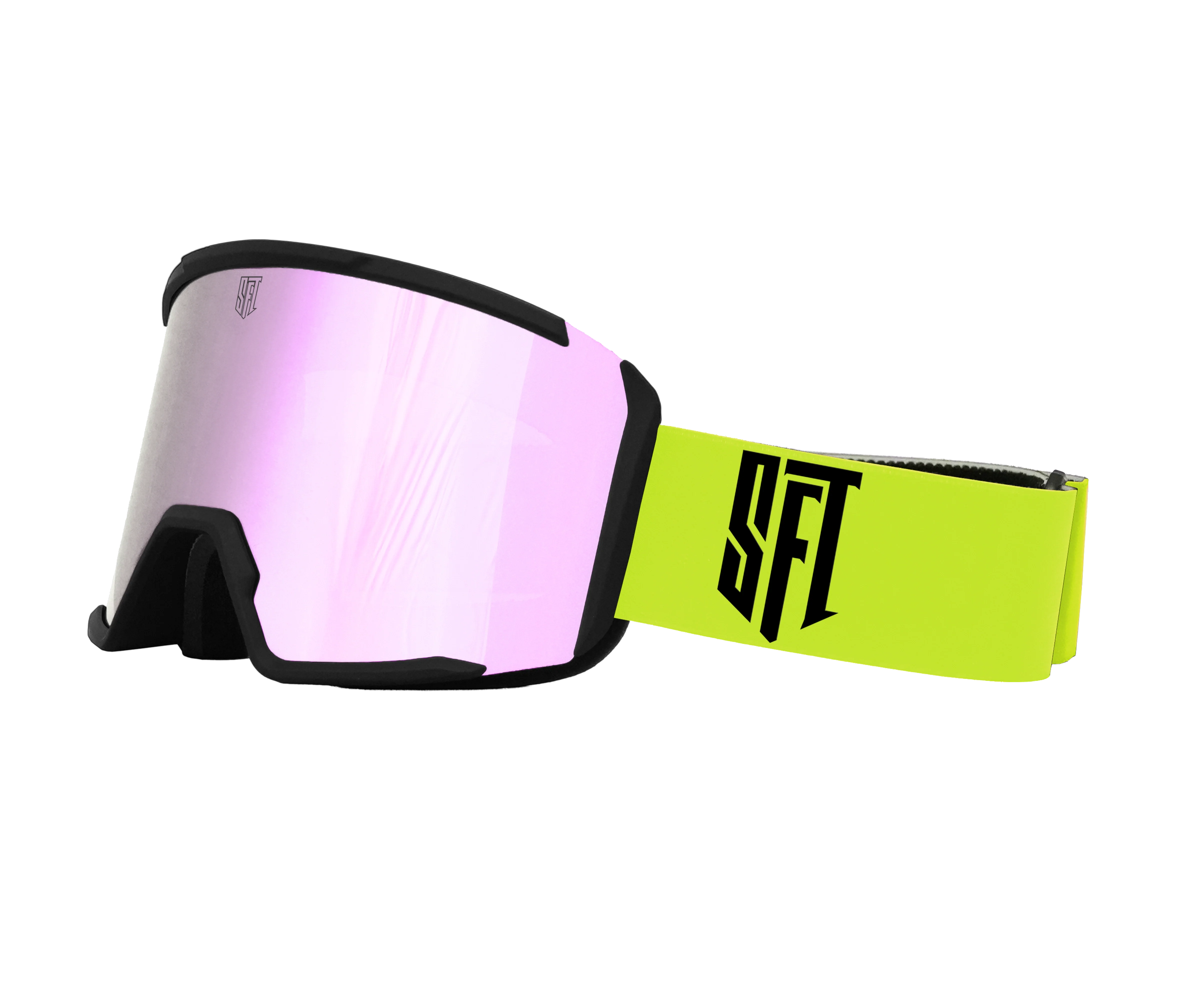 Pure Neon Yellow Goggles - Image 9