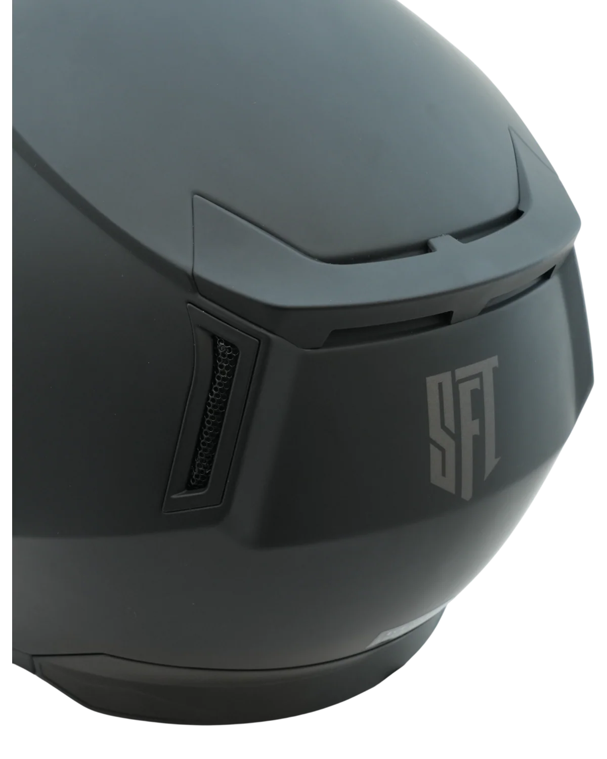 SFT FlatOut Black Full Face Helmet - Image 13