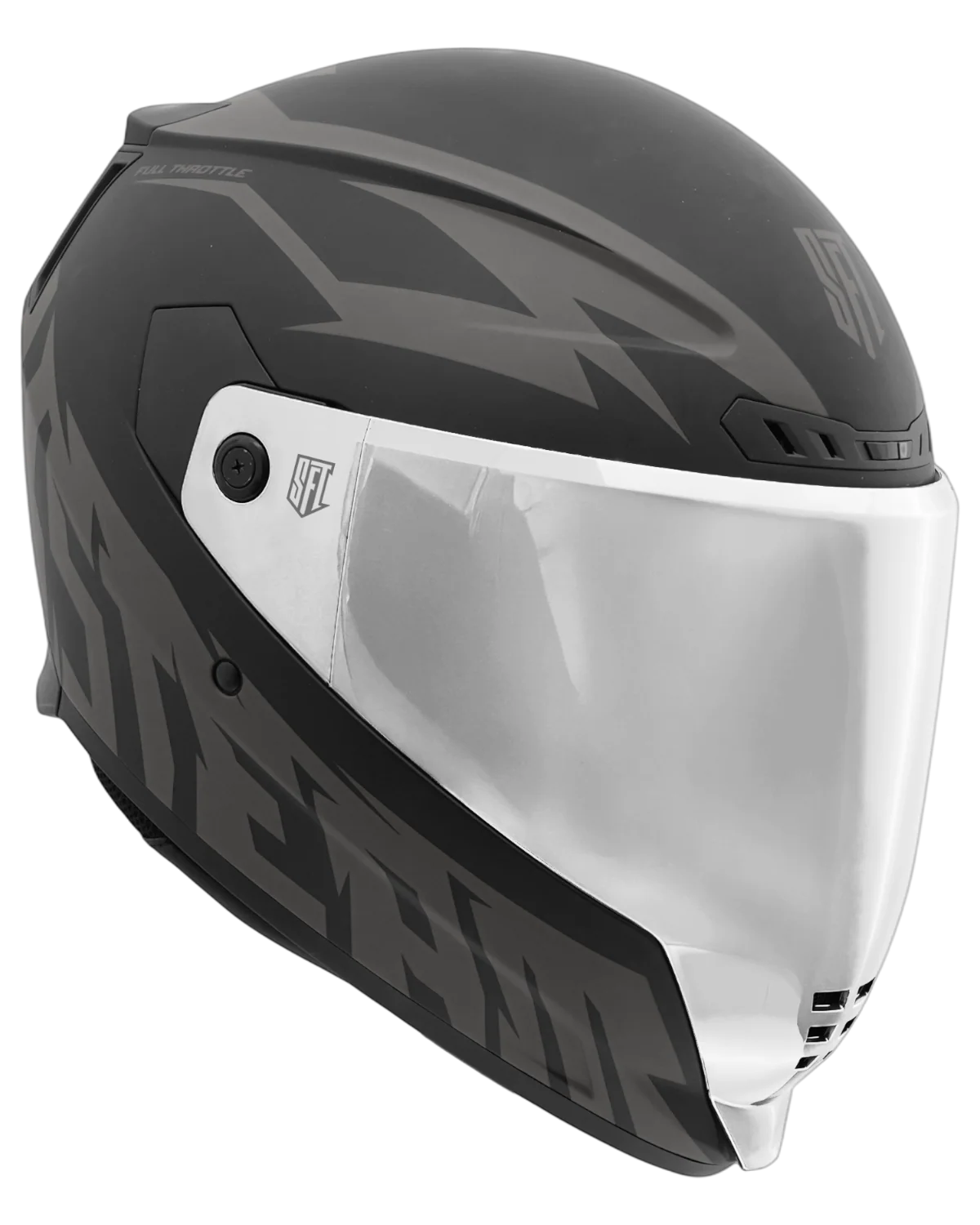 SFT FlatOut Blackedition Full Face Helmet - Image 10