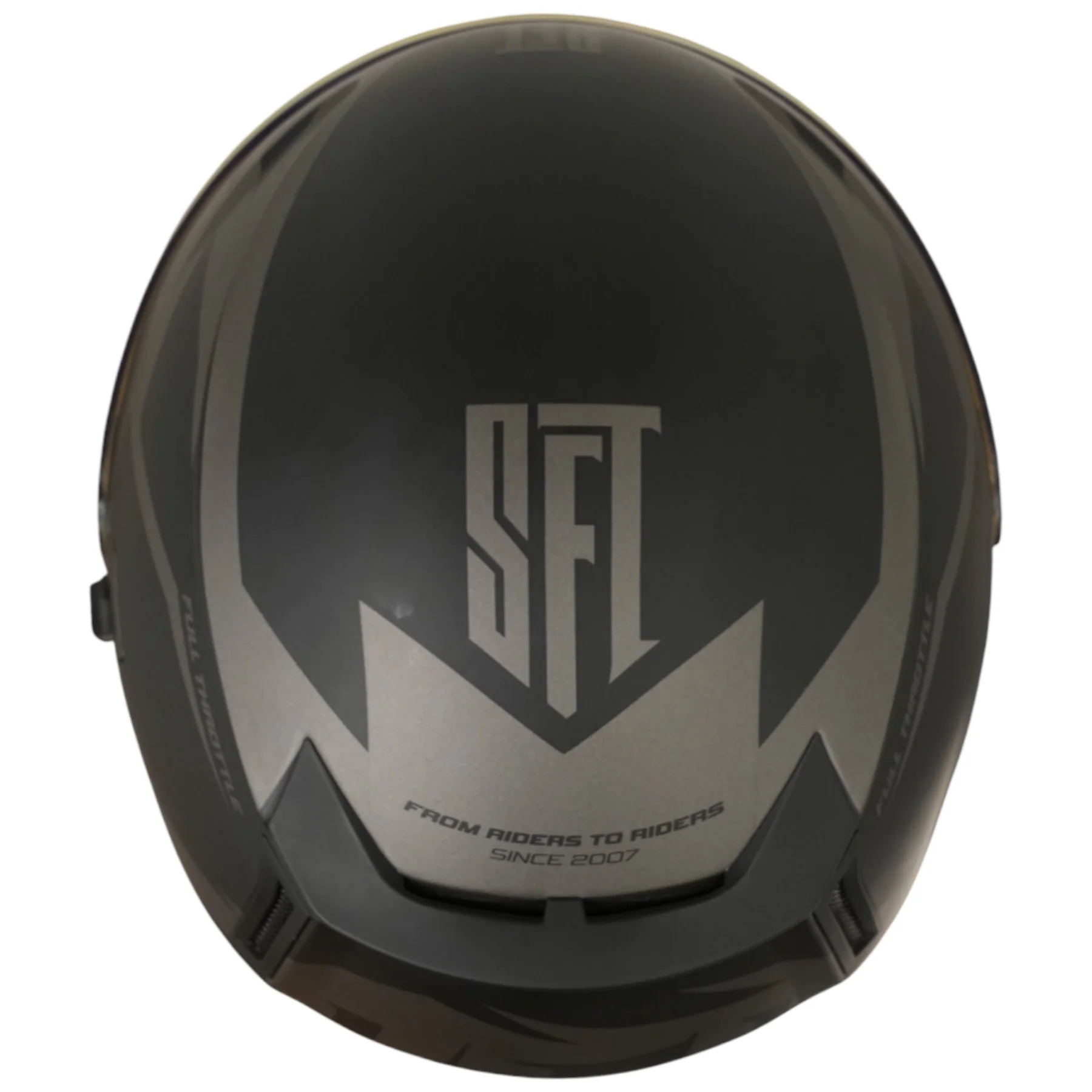 SFT FlatOut Blackedition Full Face Helmet - Image 17