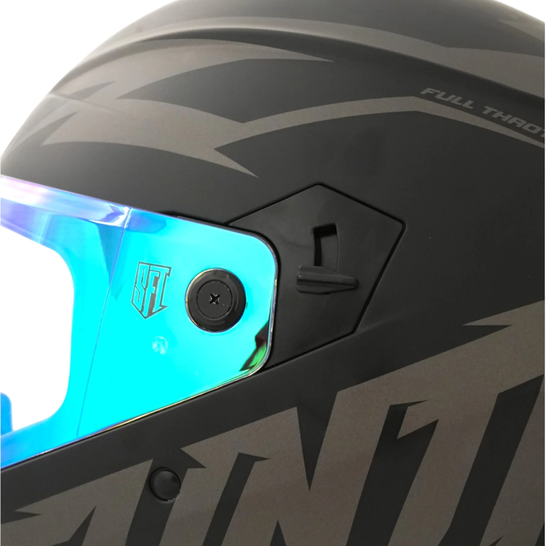 SFT FlatOut Blackedition Full Face Helmet - Image 22