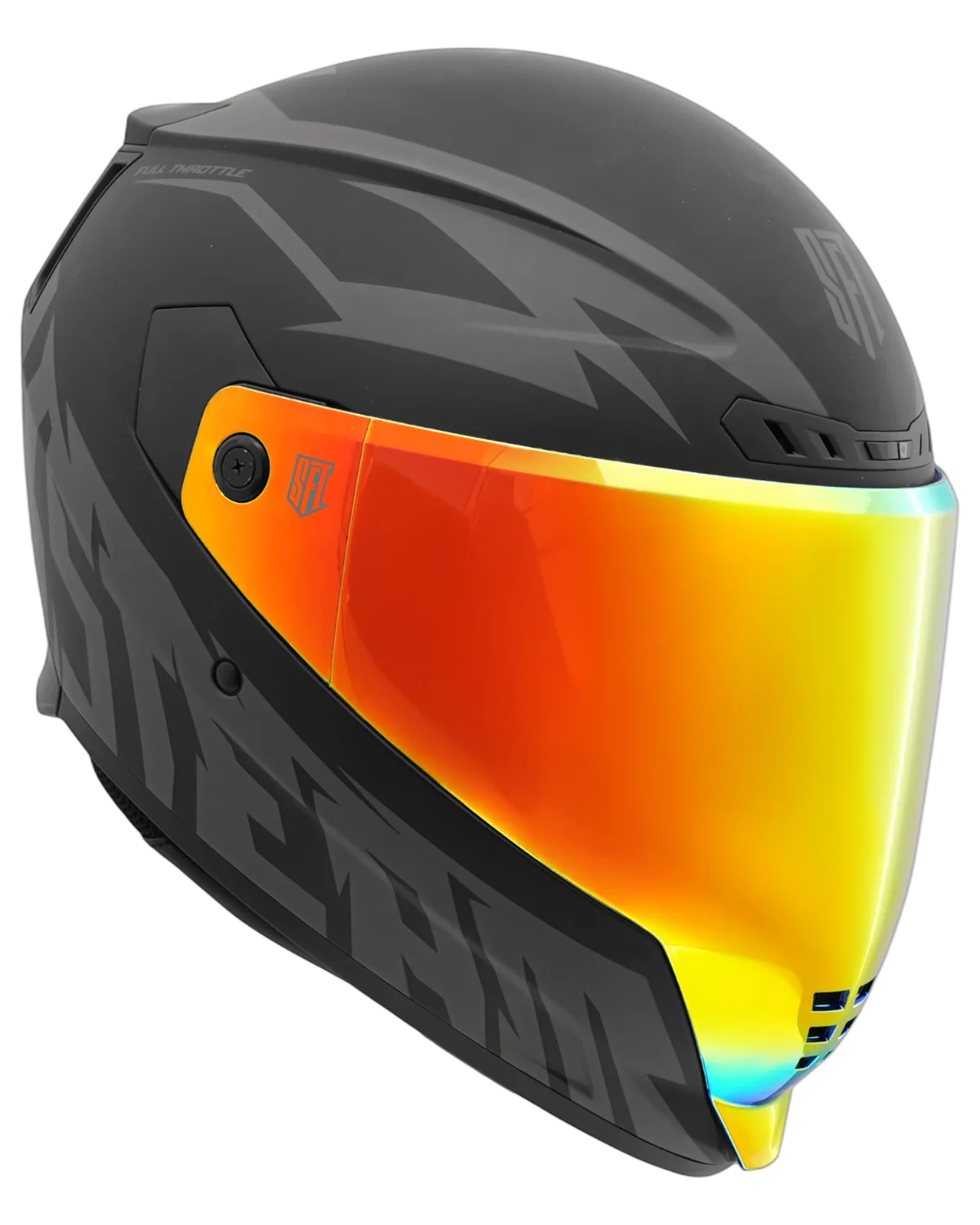 SFT FlatOut Blackedition Full Face Helmet - Image 7