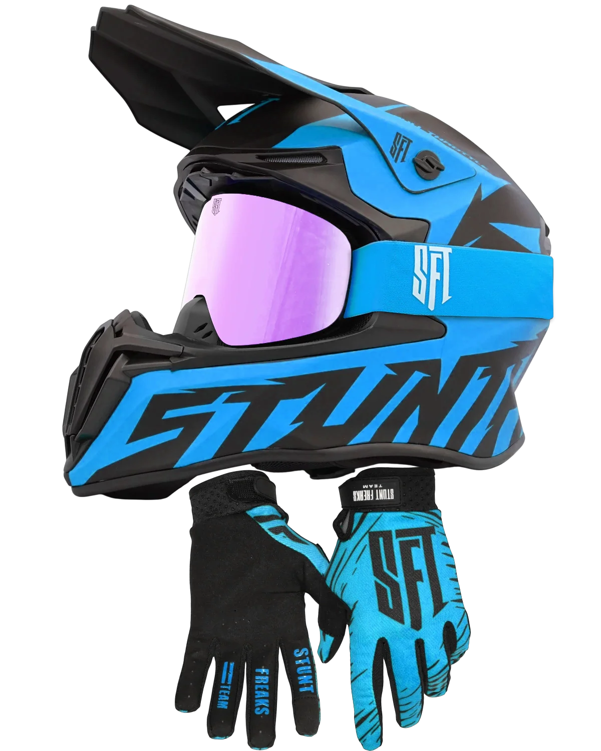SFT Flatout Helmet Blue Bundle - Image 10