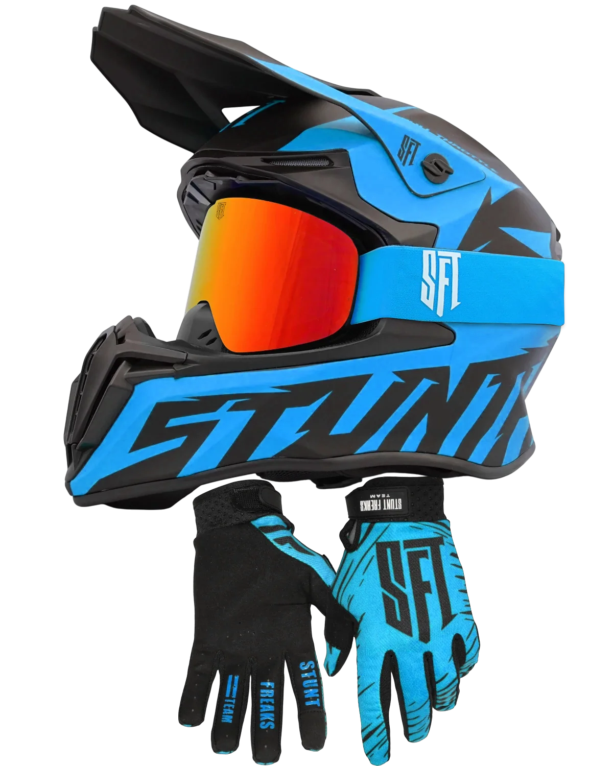 SFT Flatout Helmet Blue Bundle - Image 14