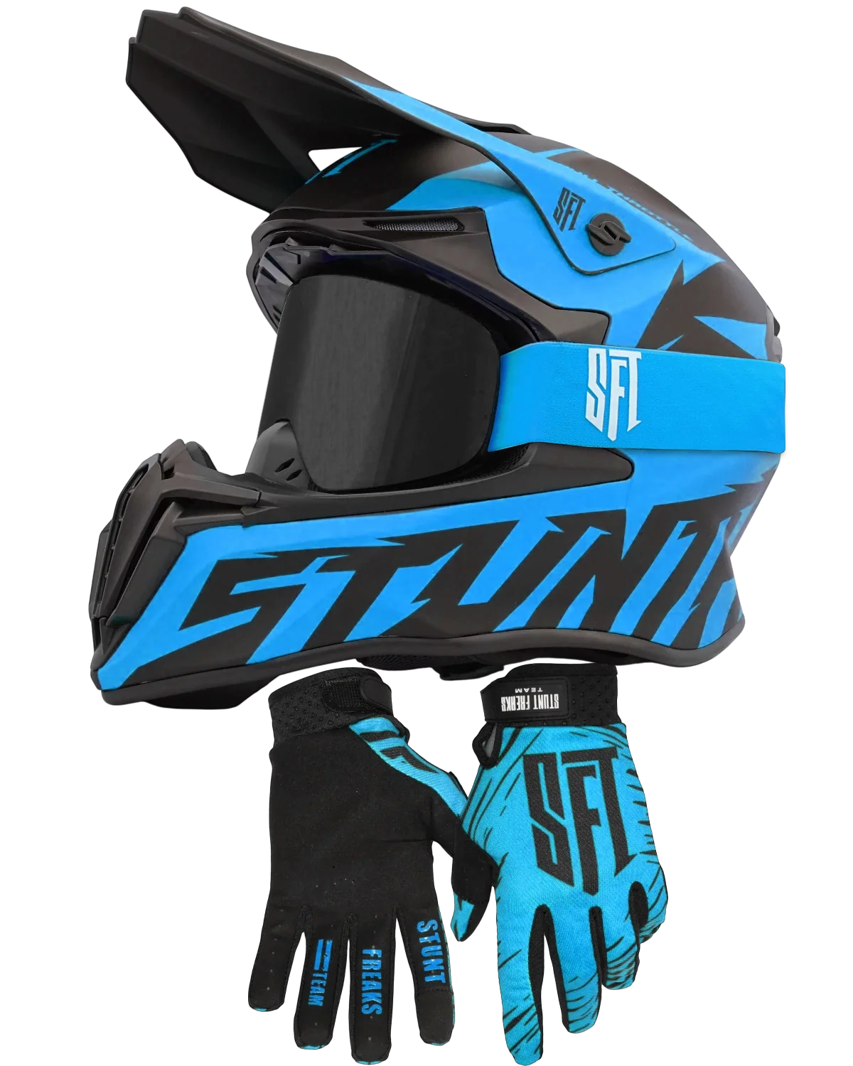 SFT Flatout Helmet Blue Bundle - Image 6