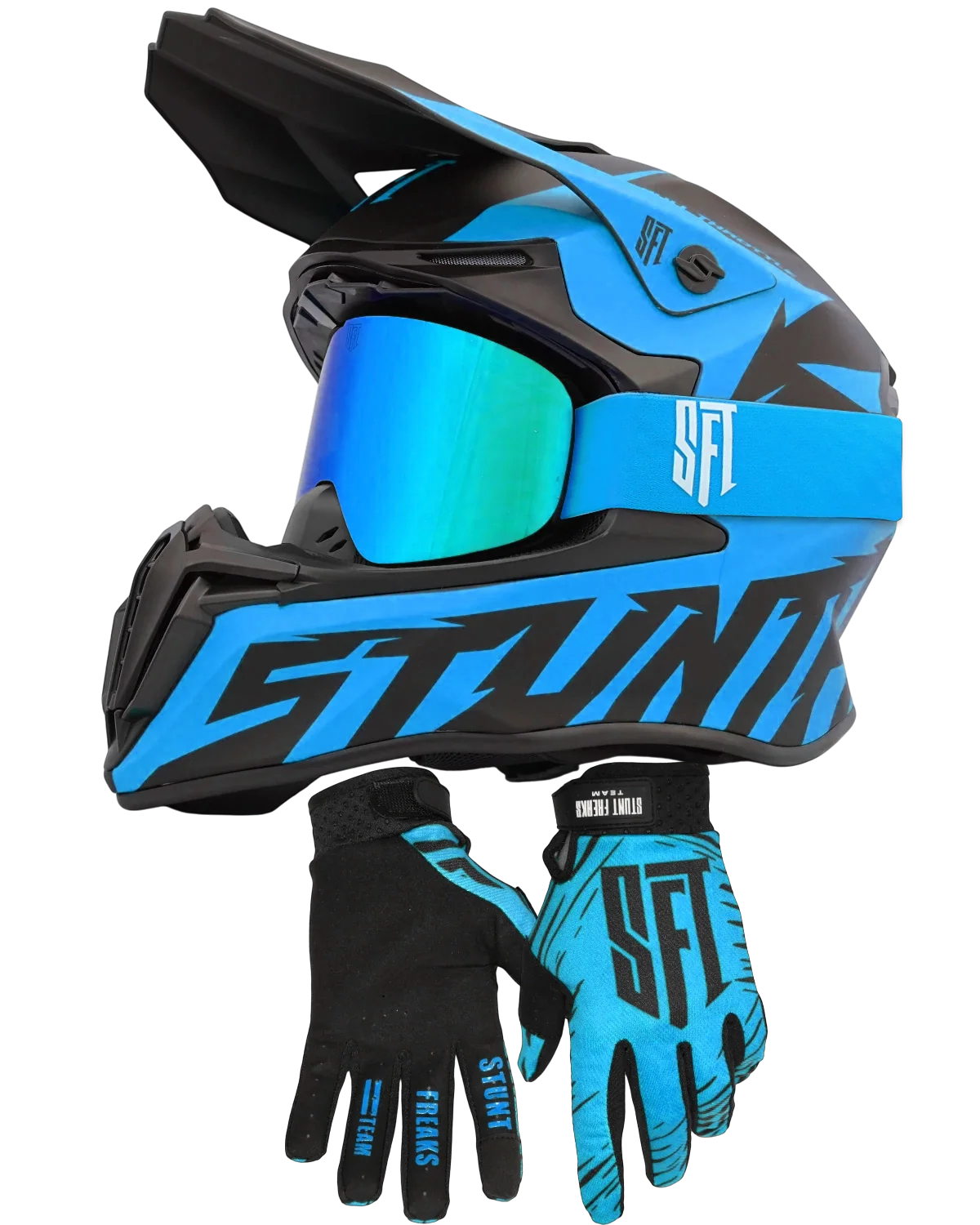 SFT Flatout Helmet Blue Bundle - Image 7