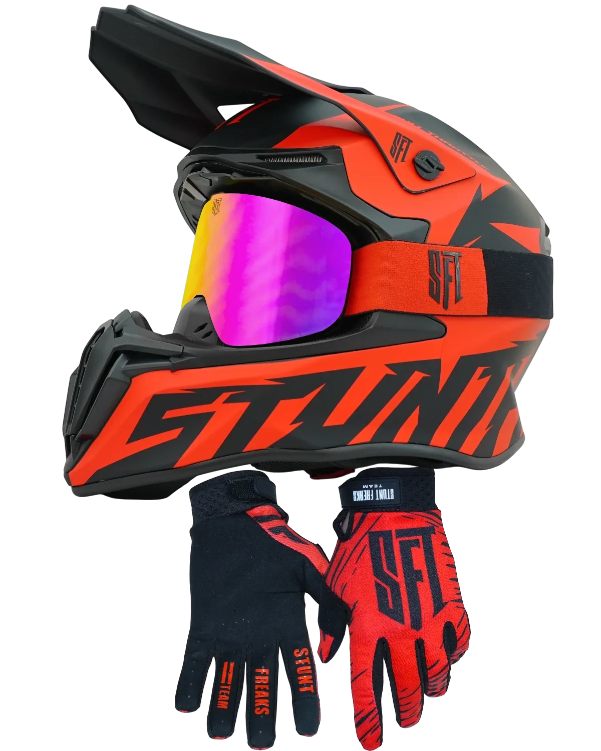 SFT Flatout Helmet Red Bundle - Image 14