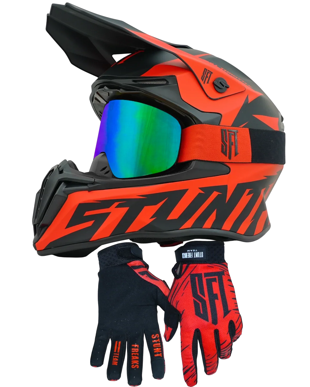 SFT Flatout Helmet Red Bundle - Image 16