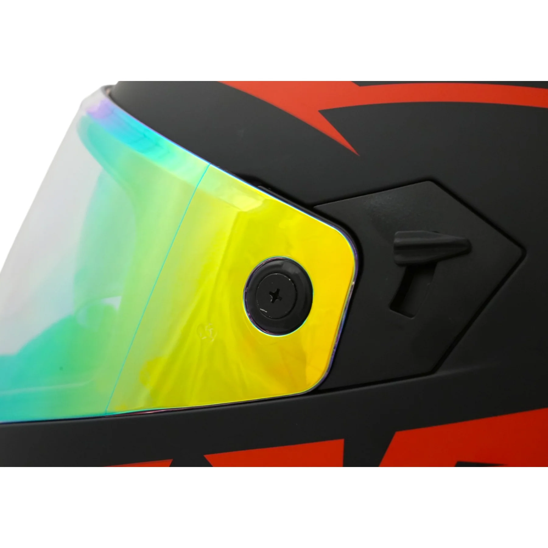 SFT FlatOut Red Full Face Helmet - Image 16