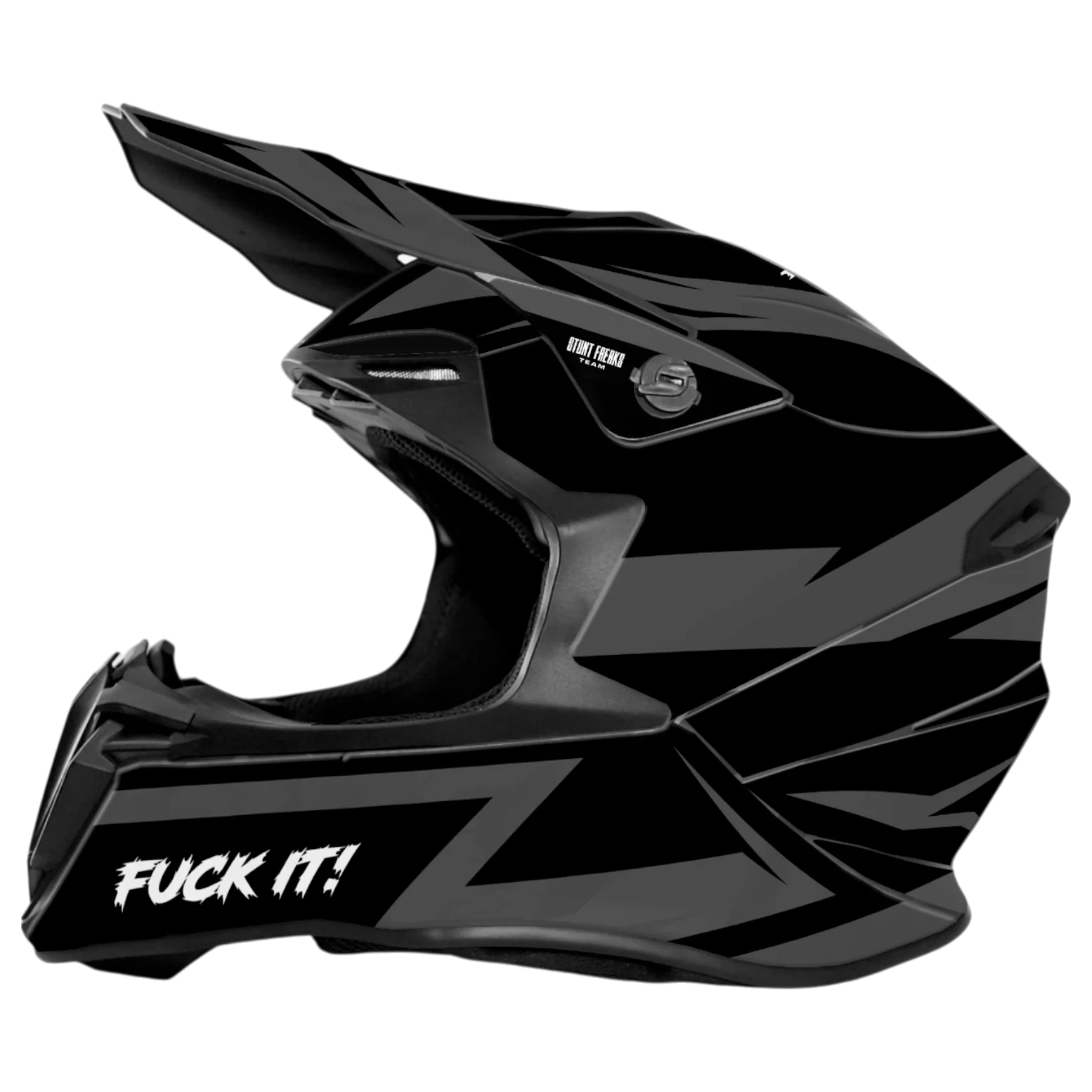 SFT Fuck It Black Helmet Graphics - Image 3