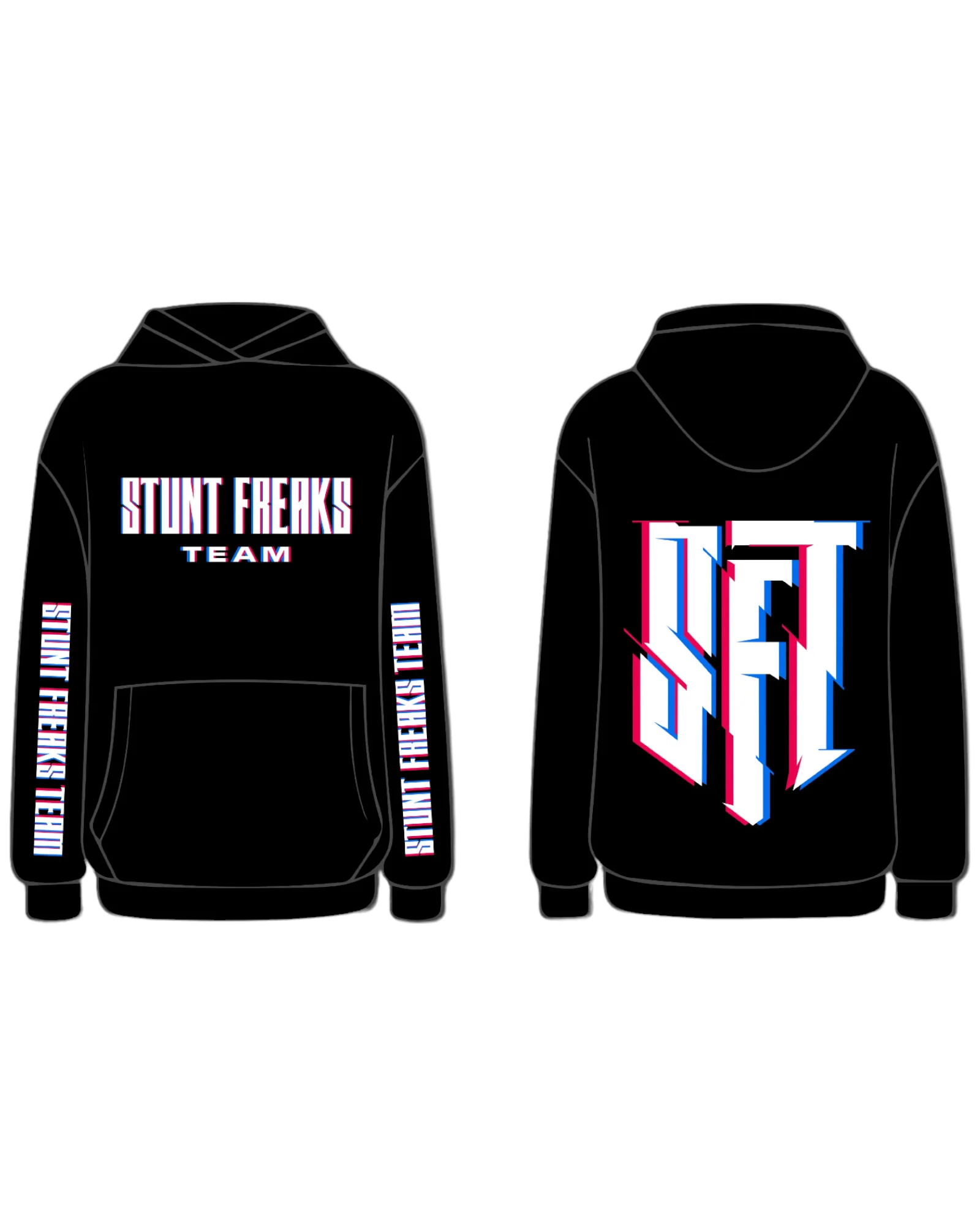 SFT Team Glitch Hoodie - Image 5