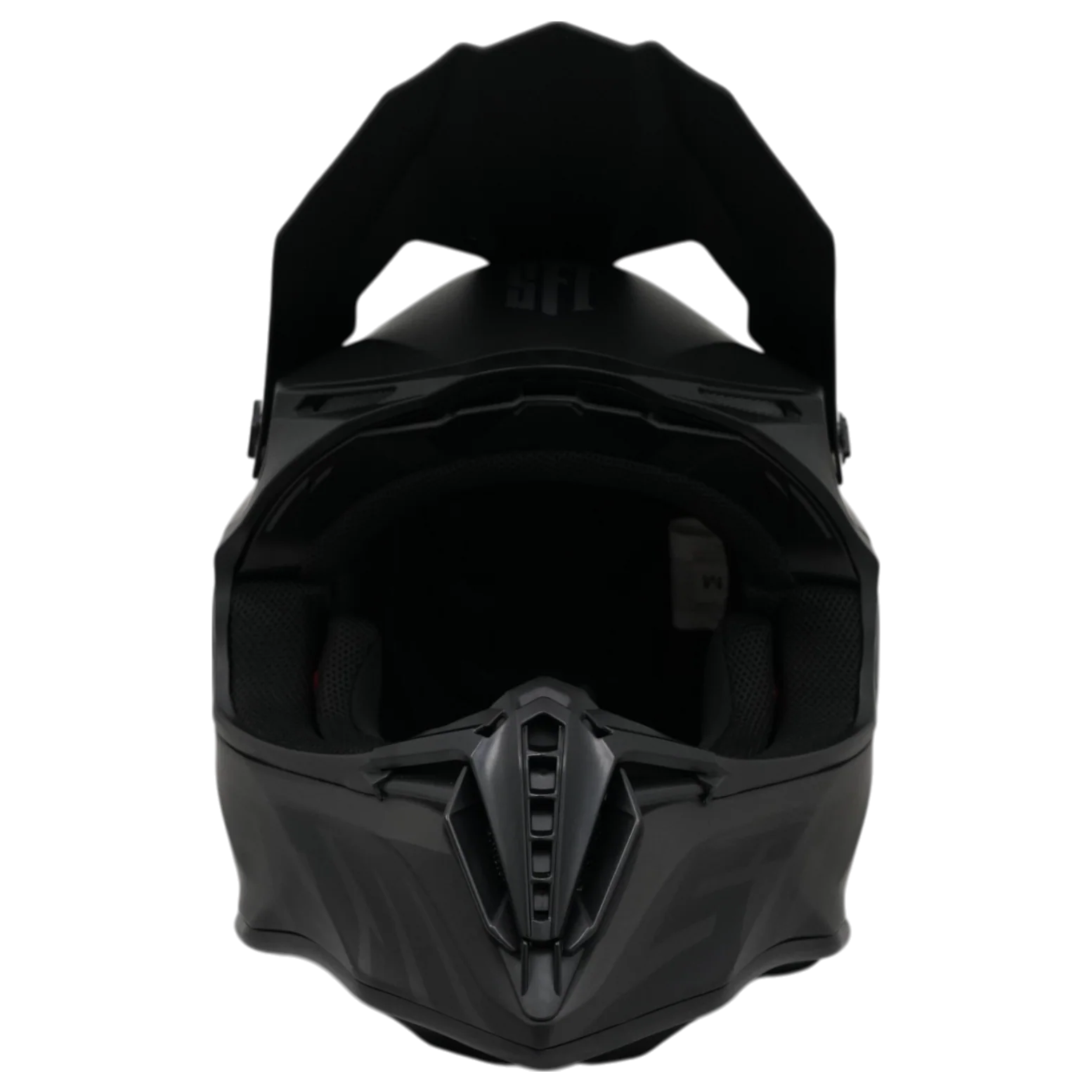SFT Flatout Blackedition Motocross Helmet - Image 3