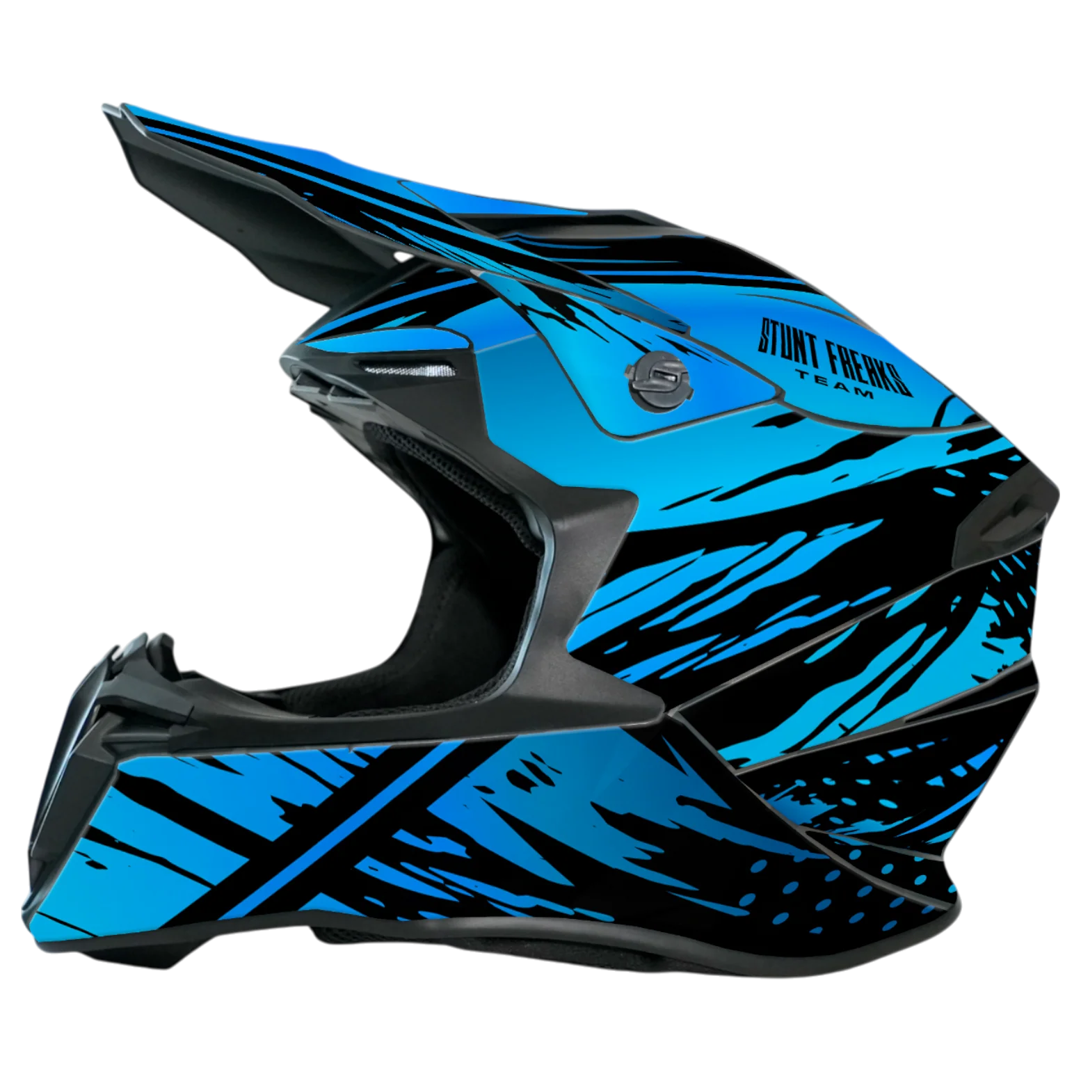 SFT Sunrise Blue Helmet Graphics - Image 3