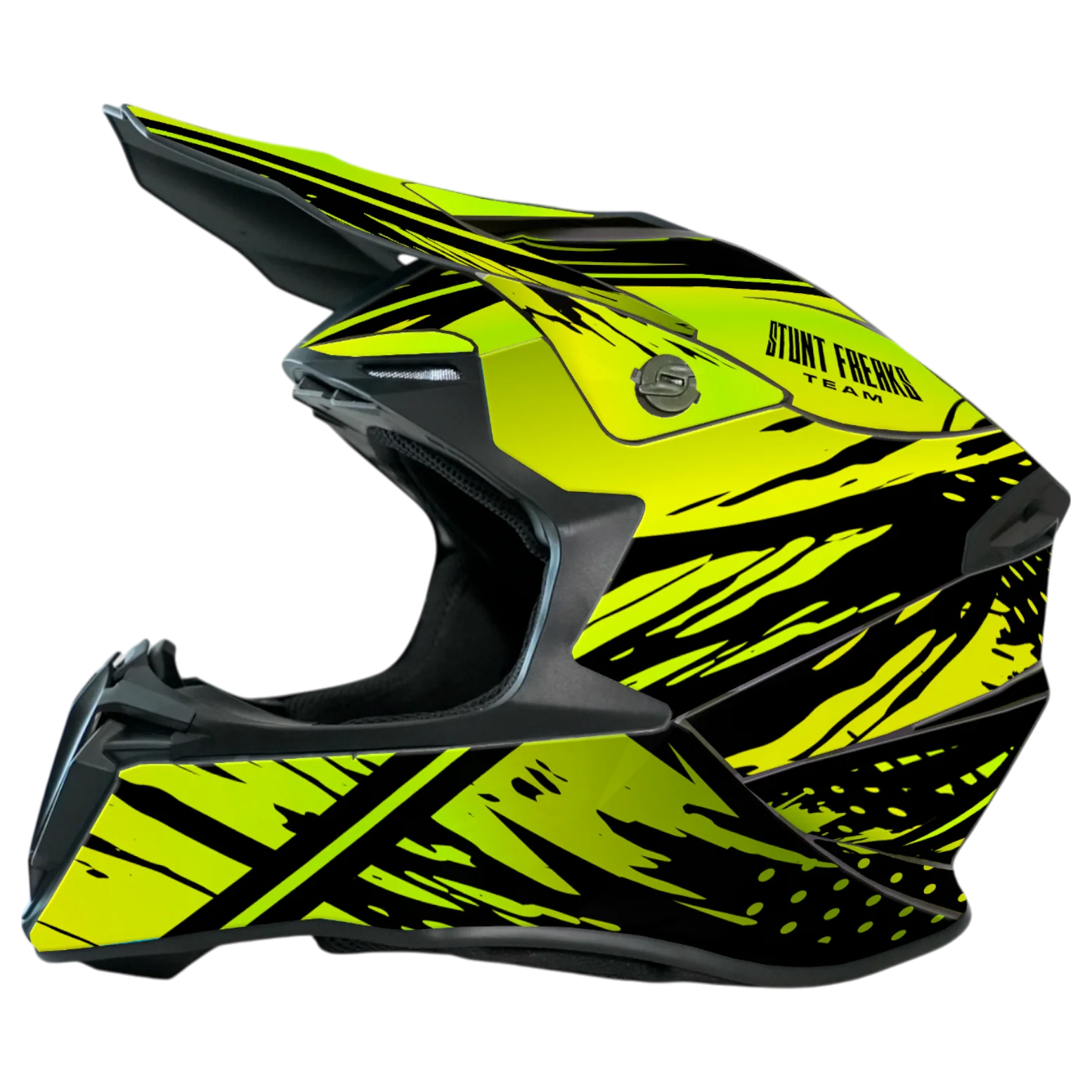 SFT Sunrise Fluo Yellow Helmet Graphics - Image 3