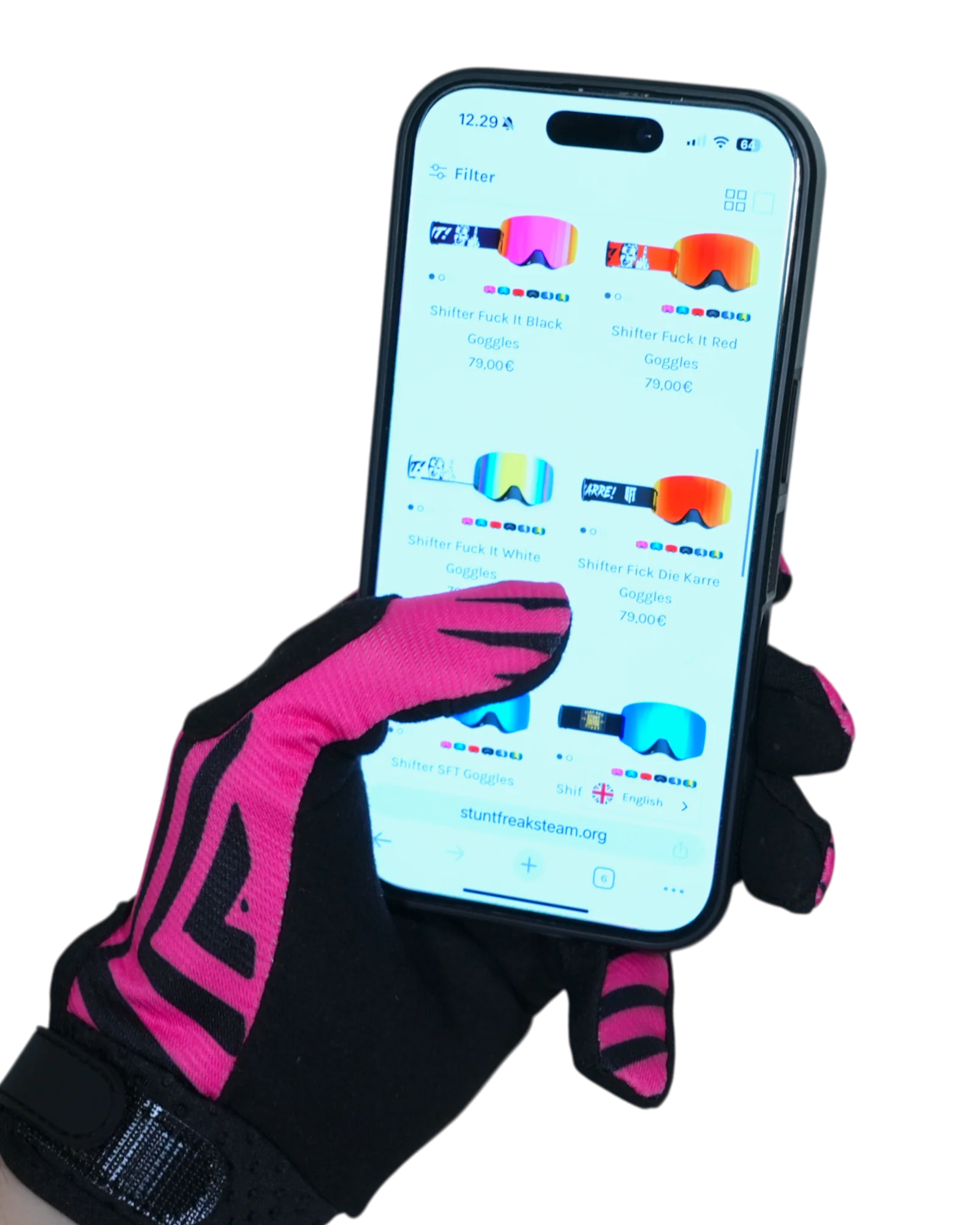Touch Pink Gloves - Image 5