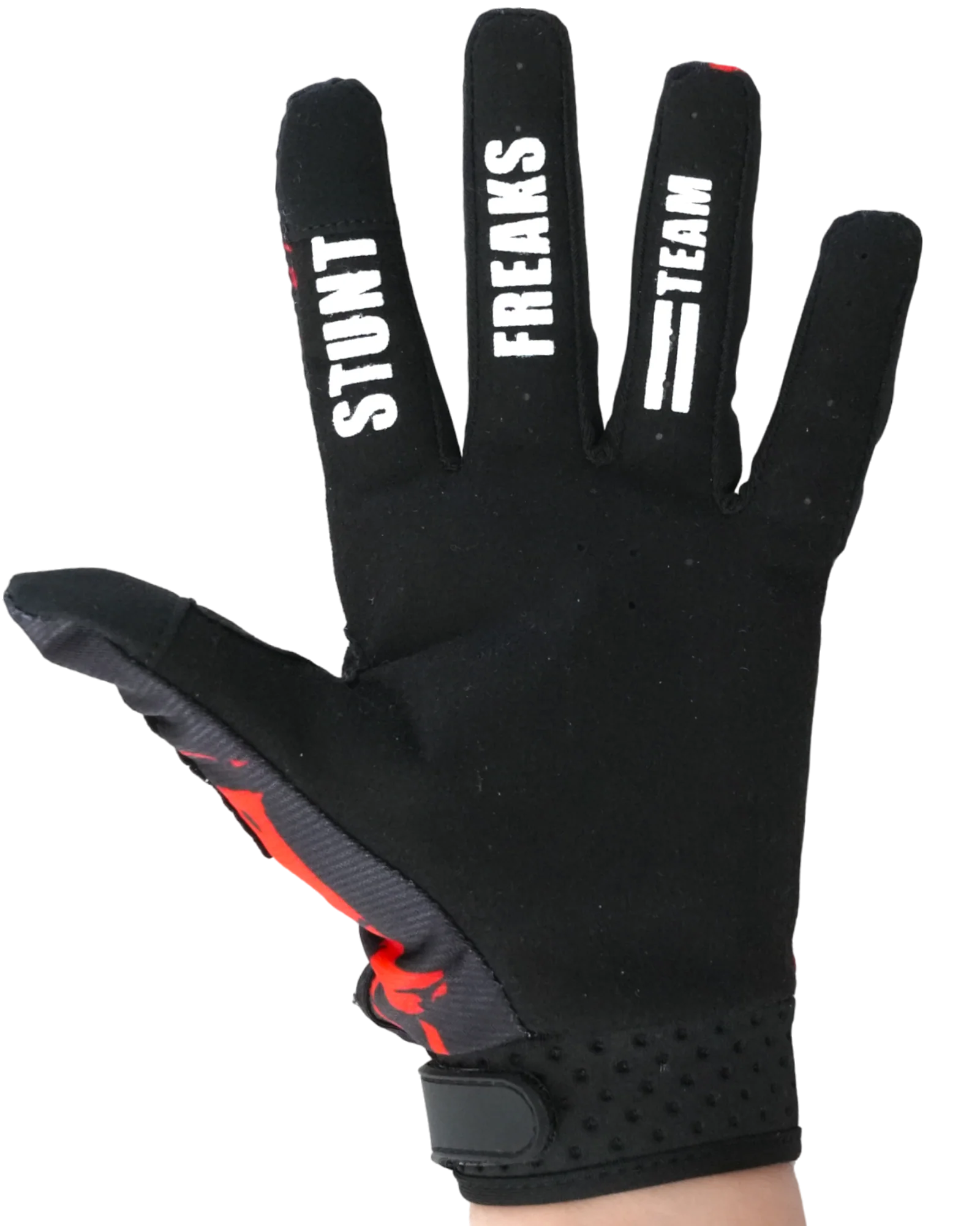 Touch Skull Red Gloves - Image 3
