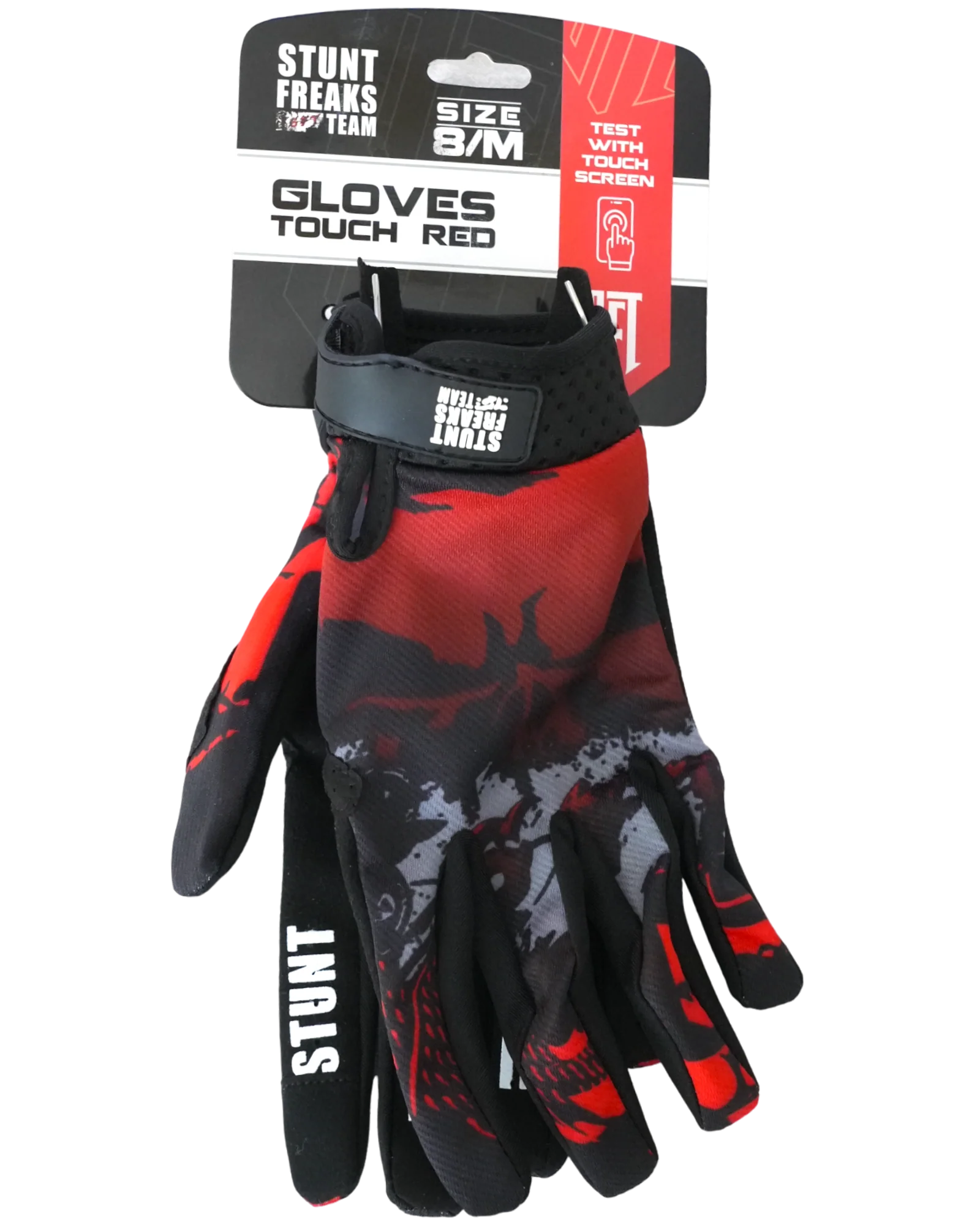 Touch Skull Red Gloves - Image 7