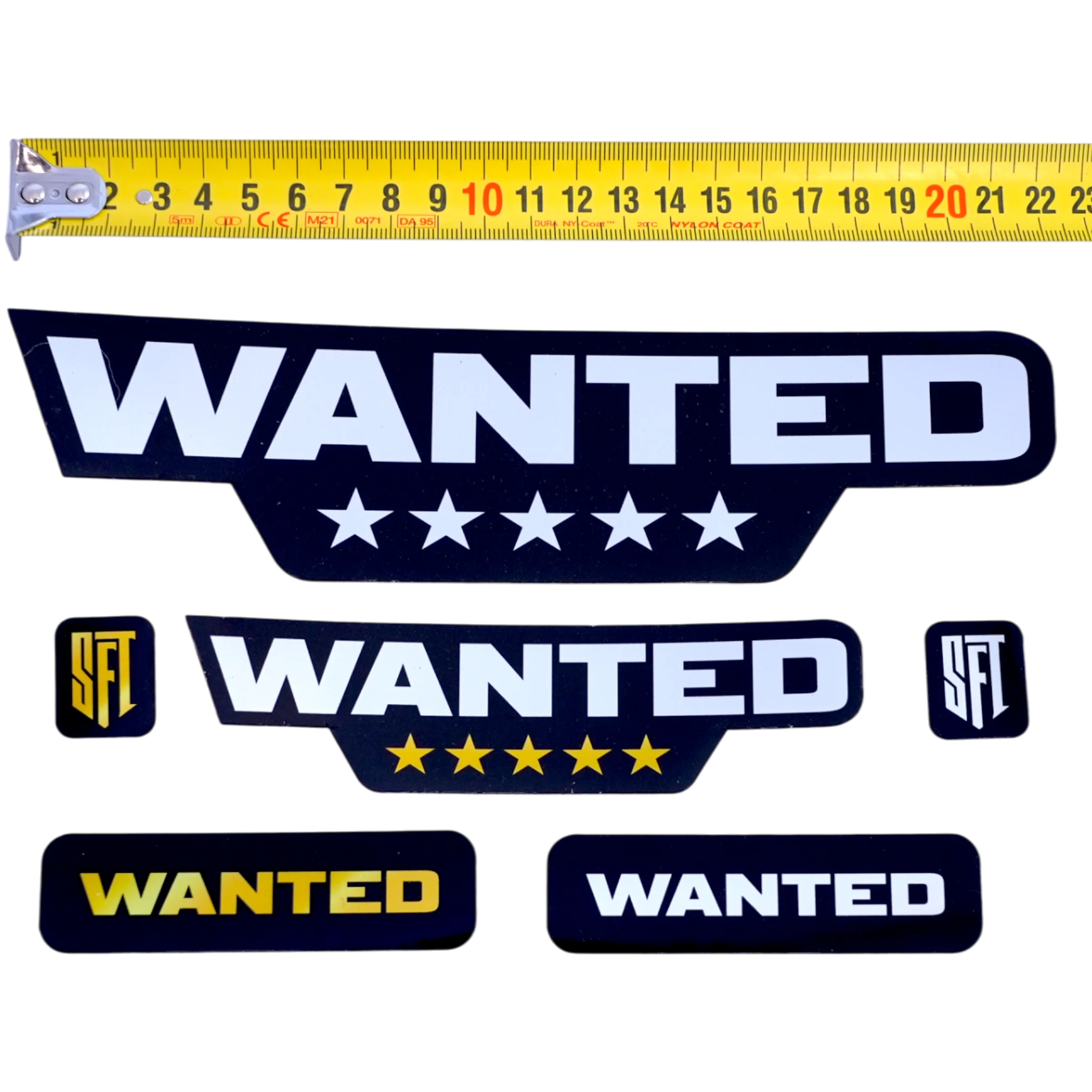 Wanted Sticker - Gold - Image 2